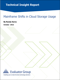 Technical Insights Report: Mainframe Shifts in Cloud Storage Usage