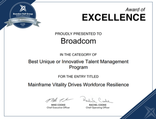 MSD_FY25_Beyond Code_Vitality_Program_2024_Brandon_Hall_Excellence_Award