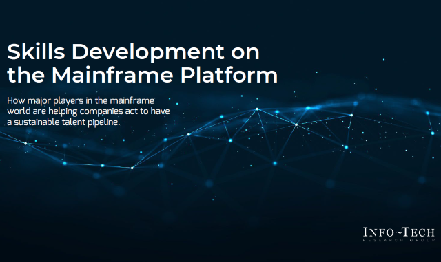 Report cover_Skills development on the mainframe platform