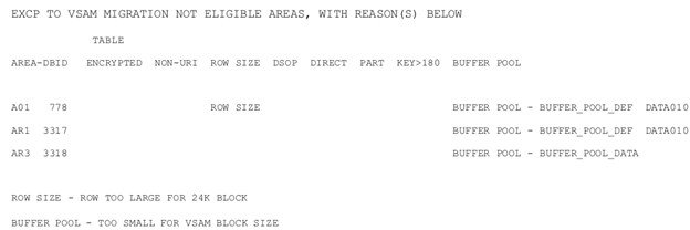 Datacom VSAM Migration Tool - Planning - Image2
